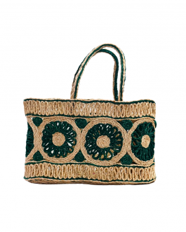 Banana Fiber Sun Flower bag