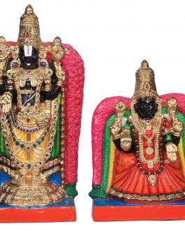 Paper Mache Mangalasanam Perumal (Set)