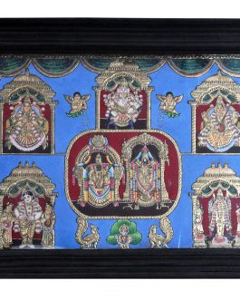 Thanjavur Paintings Perumal Thayar