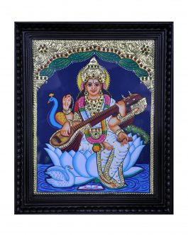 Thanjavur Painting Saraswathi