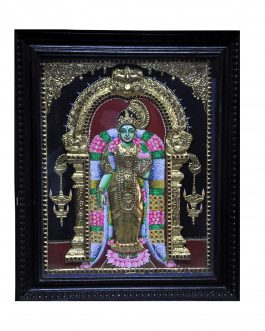Thanjavur Painting Andal Embossed