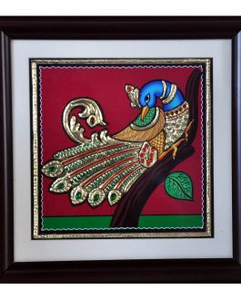 Thanjavur Paintings Peacock