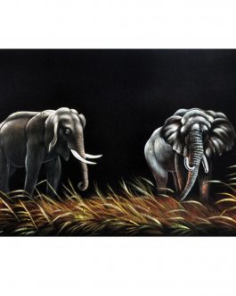 Velvet Cloth Painting