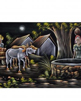 Velvet Cloth Painting