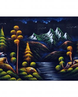 Velvet Cloth Painting
