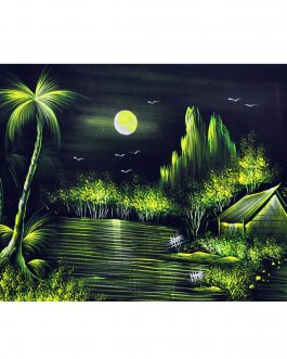 Velvet Cloth Painting