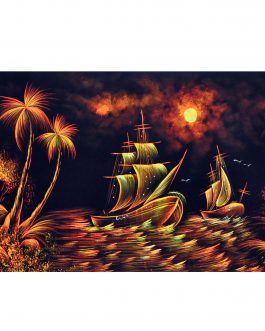 Velvet Cloth Painting