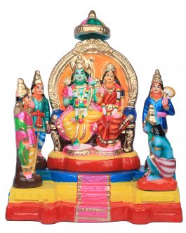 Paper Mache Ramar Pattabishegam (Set)