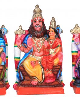 Paper Mache Hayagrivar Varagar Narasimmar