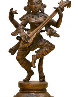 Bronze Dancing Saraswathy