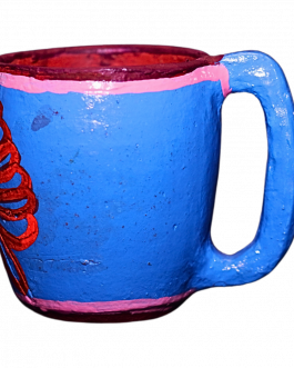 Pottery Tea Cup Blue