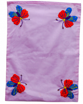 Hand kerchief butterfly