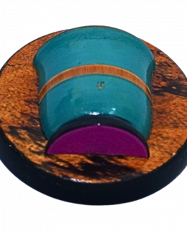 Wood Wall flower vase (pair)