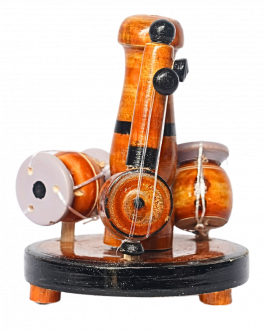 Wood Music set small