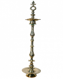 Brass Padikai Engraving Lamp