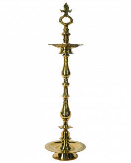 Brass Padikai Engraving Lamp