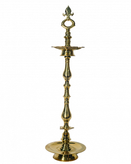 Brass Padikai Engraving Lamp