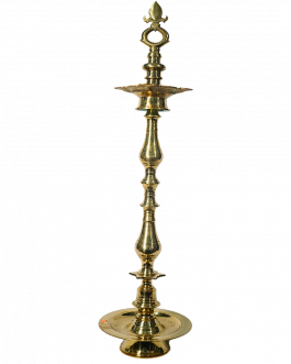 Brass Padikai Engraving Lamp