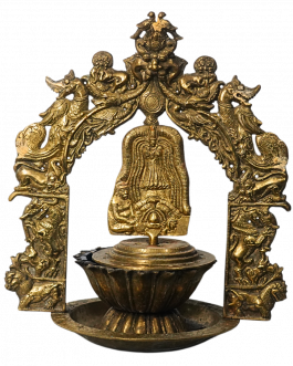 Brass Ohm Shakti Lamp