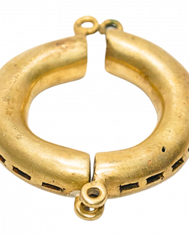 Brass Silambu Round Pair