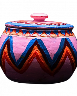 Pottery Snacks Bowl with cap