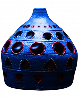 Pottery LampShade hole