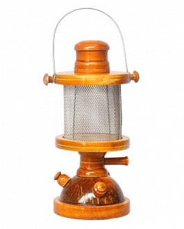 Wood Petromax Light