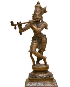 Bronze Krishna