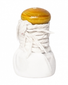 Wood Dossai karrai with cloth