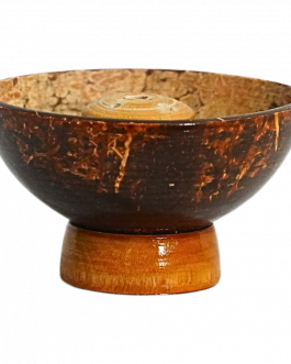 Wood Coconut shell agarvathi stand