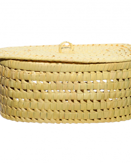 Palm leaf Oval Basket big