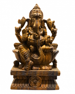 Vaagai Wood Vinayagar