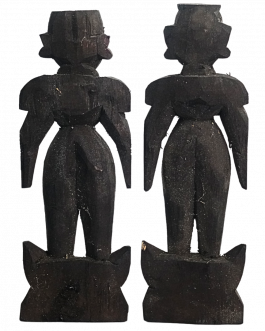 Wood Marapatchi Doll Set Big