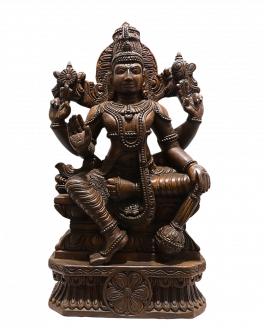Vaagai Wood Vishnu