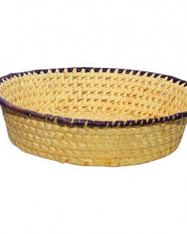 Palm leaf Round Tray Big