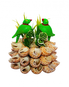 SeaShell Big Parrot Mount