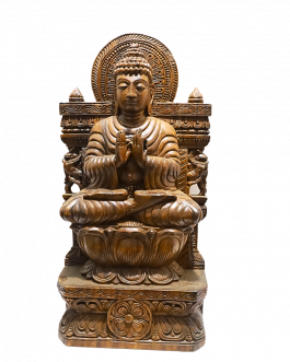 Vaagai Wood Buddha