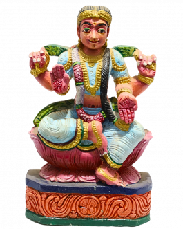 Vaagai Wood MahaLakshmi