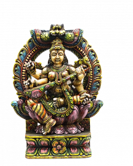 Vaagai Wood Saraswathi