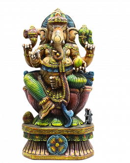 Vaagai Wood Vinayagar