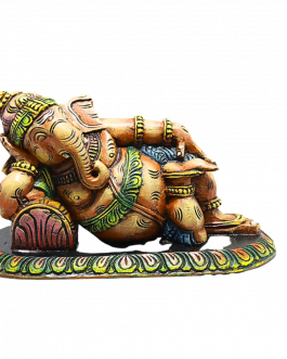 Vaagai Wood Sleeping Vinayagar