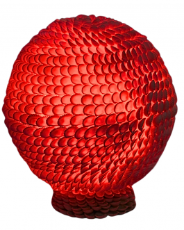 Sea Shell Big Ball with stand Color lights