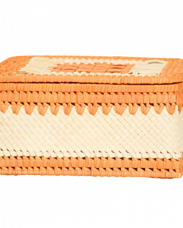 Palm Leaf Squared Design