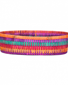 Palm Leaf Oval Money Tray