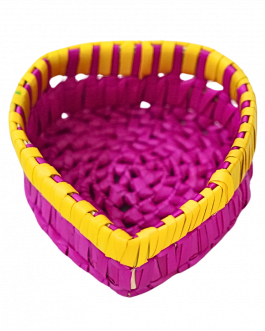 Palm leaf MiniHeart Tray
