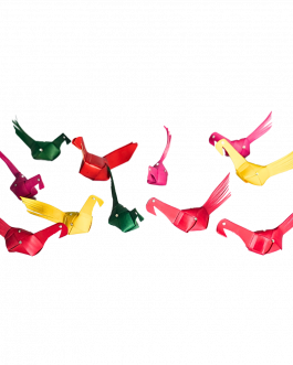 Palm leaf Parrot Box