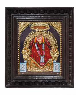 Tanjore Painting Sai Baba