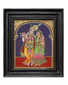 Tanjore Painting Radha Krishna