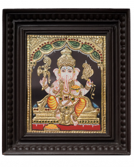 Tanjore Painting Ganapathy