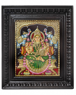Tanjore Painting Gajalakshmi